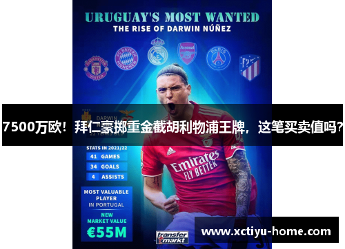 7500万欧!拜仁豪掷重金截胡利物浦王牌,这笔买卖值吗?